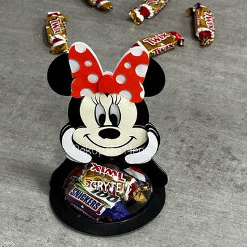 Minnie mouse - pinigams - saldainiams